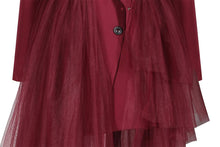 Load image into Gallery viewer, Elegant Mesh‑Panel Trench Coat Set with Slim Skirt