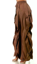 Load image into Gallery viewer, Chocolate Wavy Oversized Jogger Pants