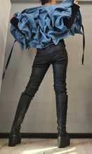 Load image into Gallery viewer, Denim Runway Twisted Vest (Dark & Light Denim)