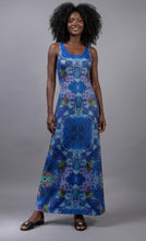 Load image into Gallery viewer, Egyptian Blue Garden Tank Dress