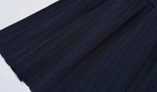 Load image into Gallery viewer, KIMMY Navy Elegance Knit Dress