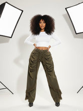 Load image into Gallery viewer, Olive Billionaire Layered Pants
