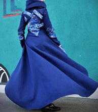 Load image into Gallery viewer, Blue Denim High Low Maxi