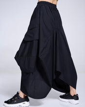 Load image into Gallery viewer, Asymmetric Maxi Skirt (Black/Khaki)