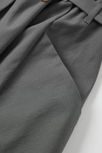Load image into Gallery viewer, Trench Midi Dress With Shirt Combo