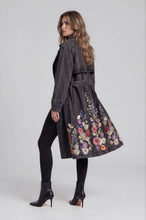 Load image into Gallery viewer, The Fleur de Denim Trench