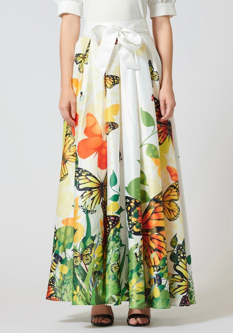 Butterfly hot sale maxi skirt