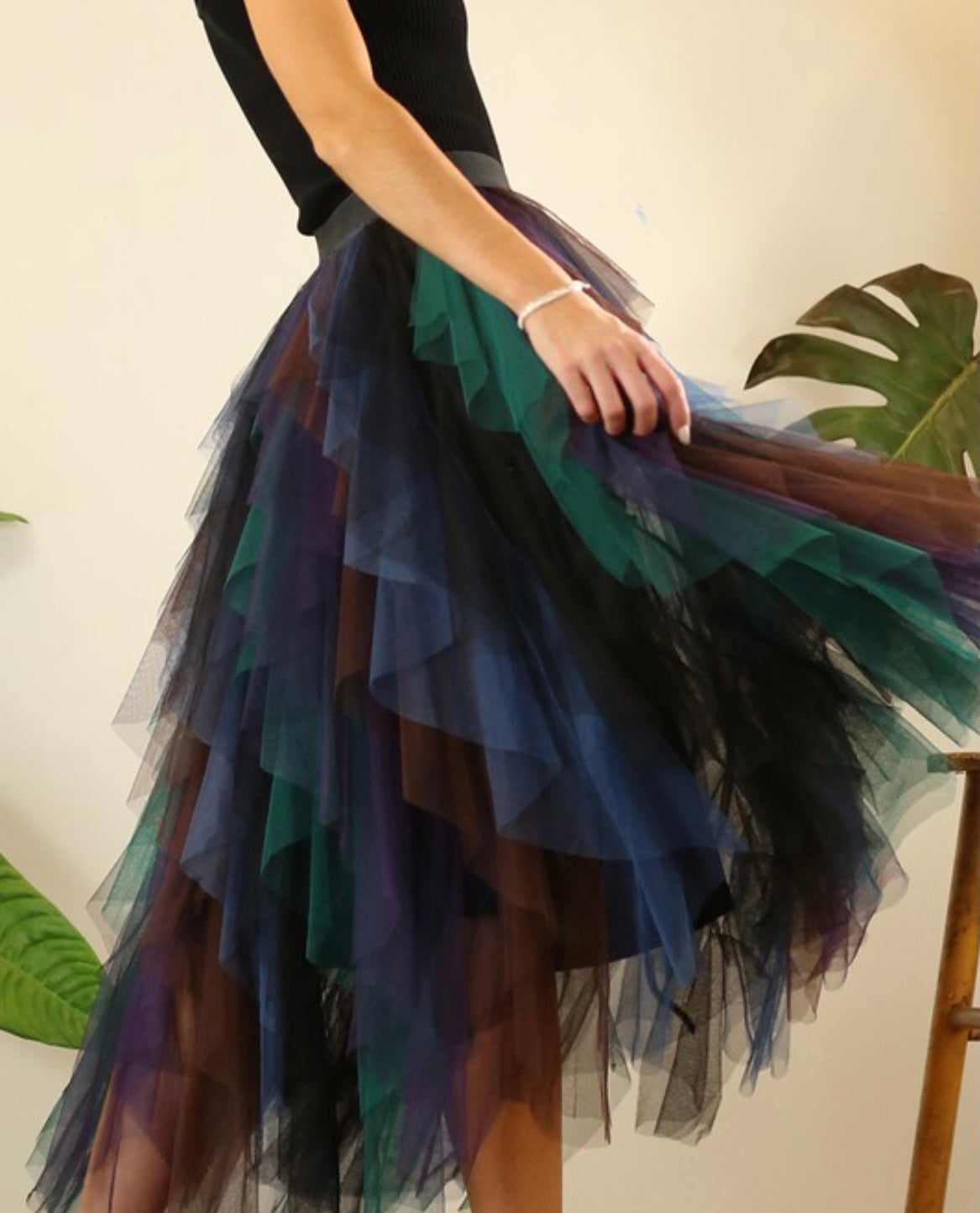 Tulle Layered Dress