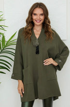 Load image into Gallery viewer, Army Green Knit Tunic
