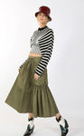 Black & White Stripe Knit Sweater