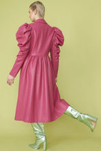 Load image into Gallery viewer, Pink Eco Leather Grande Trench
