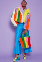 Load image into Gallery viewer, Kalidiscope Dream Eco Bamboo Cropped Coat (Bold, Pastel)
