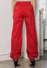 Load image into Gallery viewer, Red Baggy Cargo Pants
