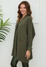 Load image into Gallery viewer, Army Green Knit Tunic
