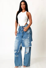 Load image into Gallery viewer, Urban Edge Double Denim Jeans
