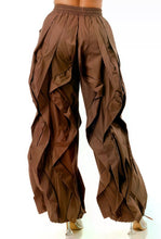 Load image into Gallery viewer, Chocolate Wavy Oversized Jogger Pants
