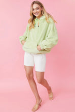 Load image into Gallery viewer, Oversized Faux Fur Hoodie (Orange, Green, Yellow, Light Blue)
