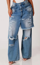 Load image into Gallery viewer, Urban Edge Double Denim Jeans

