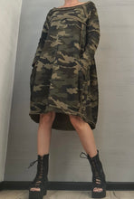 Load image into Gallery viewer, Camouflage Midi Dress
