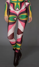 Load image into Gallery viewer, Abstract Psychedelic Leggings (Pink/Blue)
