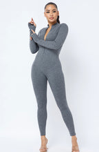 Load image into Gallery viewer, Long Sleeve Mock Neck Jumpsuit
