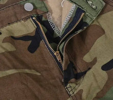 Load image into Gallery viewer, Camouflage Fringe Pants
