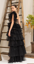 Load image into Gallery viewer, Black Frill High Low Tulle Dress
