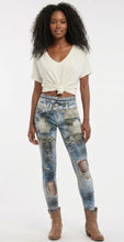 Load image into Gallery viewer, Denim Print Leggings
