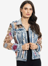 Load image into Gallery viewer, Frosted Flora Deconstructed Jacket
