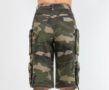 Load image into Gallery viewer, Camo Cargo Jorts (S-3X)
