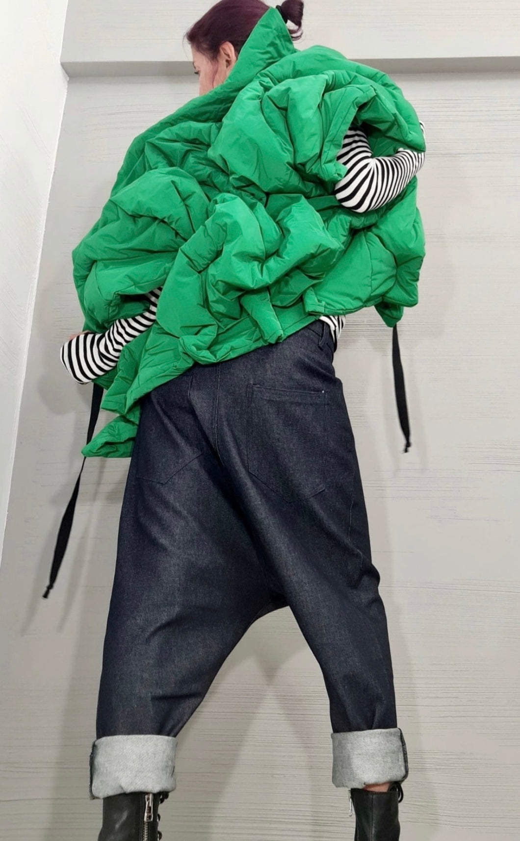 Runway Twisted Puff Vest