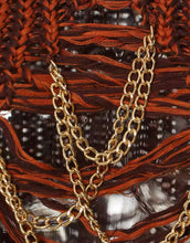 Load image into Gallery viewer, Mya Metal Chain Sweater
