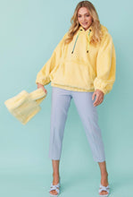 Load image into Gallery viewer, Oversized Faux Fur Hoodie (Orange, Green, Yellow, Light Blue)
