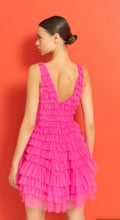 Load image into Gallery viewer, Fuschia Tulle Mini Dress
