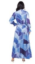 Load image into Gallery viewer, The Blues Multi-Print Dress
