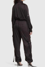 Load image into Gallery viewer, Black Streetwear Drawstring Jumper
