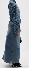 Load image into Gallery viewer, Dark Wash Denim Trench
