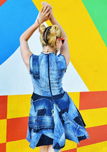 Load image into Gallery viewer, Rockabye Hobo Denim Patched Dress
