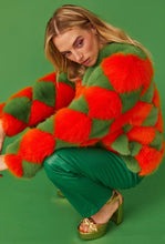Load image into Gallery viewer, Citrus Dream Faux Fur Coat
