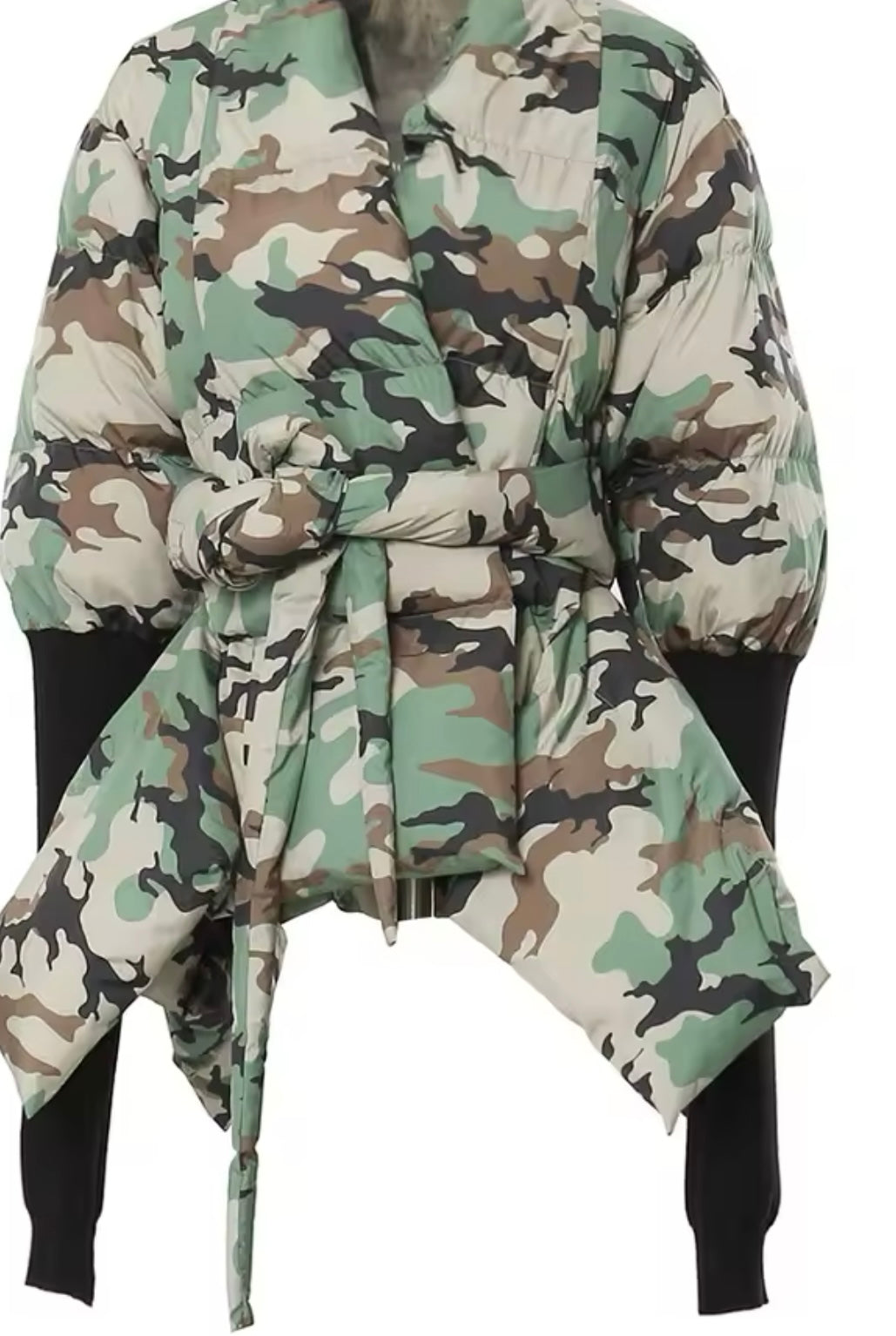 Camouflage Padded Jacket