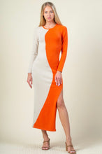 Load image into Gallery viewer, Colorblock Maxi Dress
