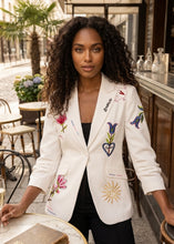 Load image into Gallery viewer, Graphic Embroidered Blazer
