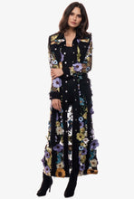 Load image into Gallery viewer, Black Denim Embroidered Duster
