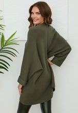Load image into Gallery viewer, Army Green Knit Tunic
