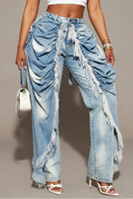 Load image into Gallery viewer, Light Blue Billionaire Layered Denim
