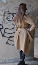 Load image into Gallery viewer, “Holly” Camel Wool Dress
