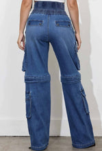 Load image into Gallery viewer, New Double Waist Baggy Cargo Jeans
