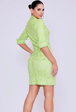 Load image into Gallery viewer, Lime-Light Bodycon Dress
