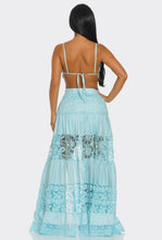 Load image into Gallery viewer, Aqua Goddess Lace Set
