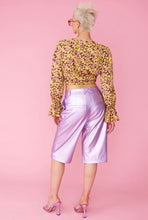Load image into Gallery viewer, Lavender Luxe Midi Shorts
